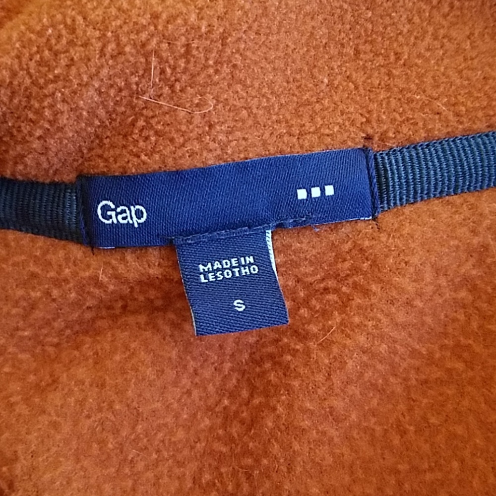 Gap Orange Fleece - Picture 5 of 7